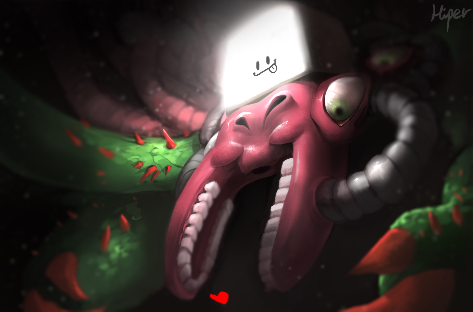 Anime Omega Flowey.