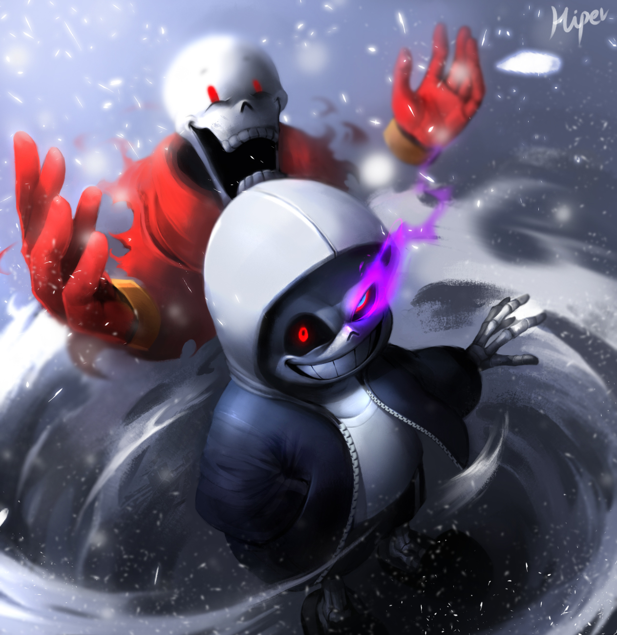 Undertale AU dusttale by KORHIPER on DeviantArt