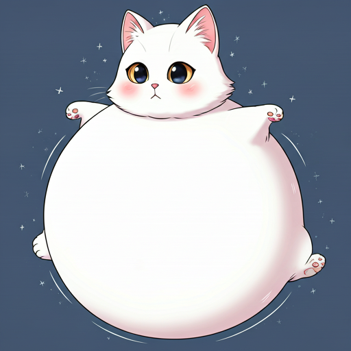 Cat Inflation Animation Anime Cat Inflated 2 by NotCrystalight on DeviantArt