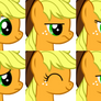 MLP Emotion set Applejack