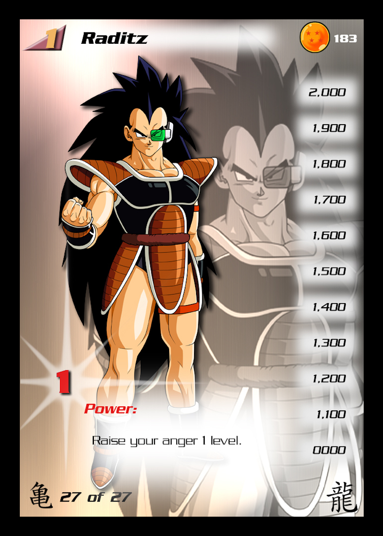 Raditz Smiling Raditz by DragonBallProxyHouse on DeviantArt