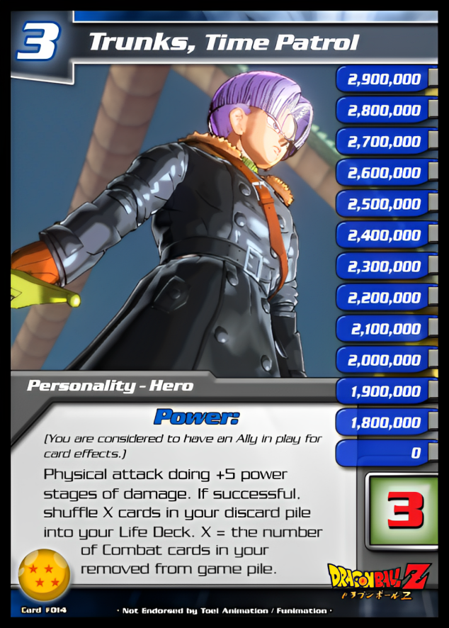 Trunks, Time Patrol Lv.3 by DragonBallProxyHouse on DeviantArt