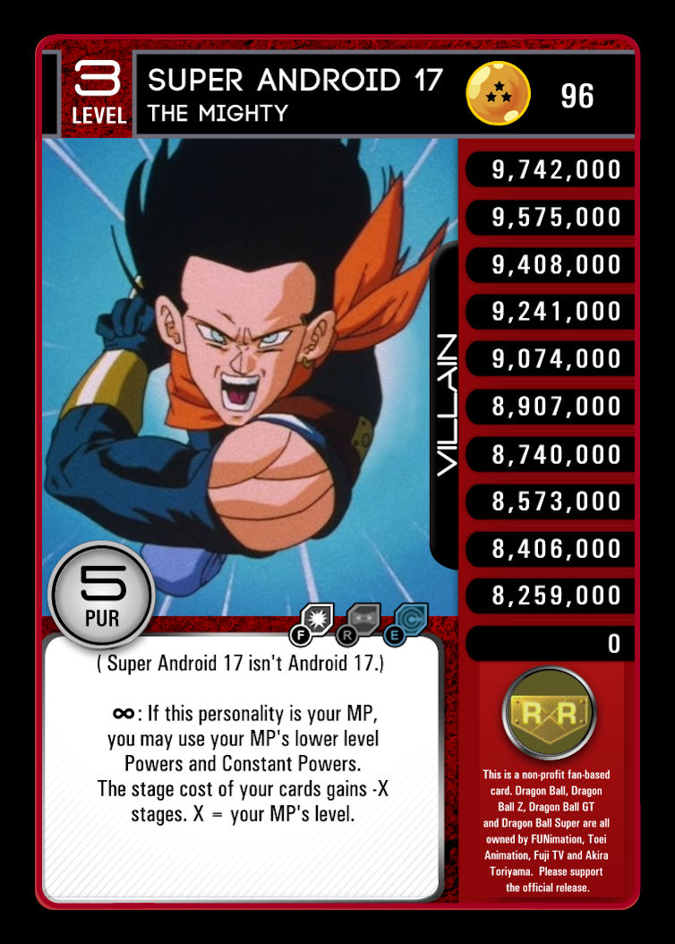 Super Android 17, the Mighty by DragonBallProxyHouse on DeviantArt