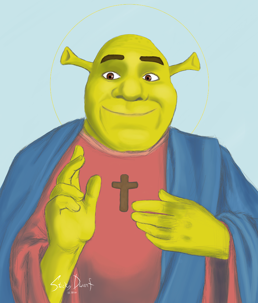 Shrek holding up a Wanted poster vector by HomerSimpson1983 on DeviantArt