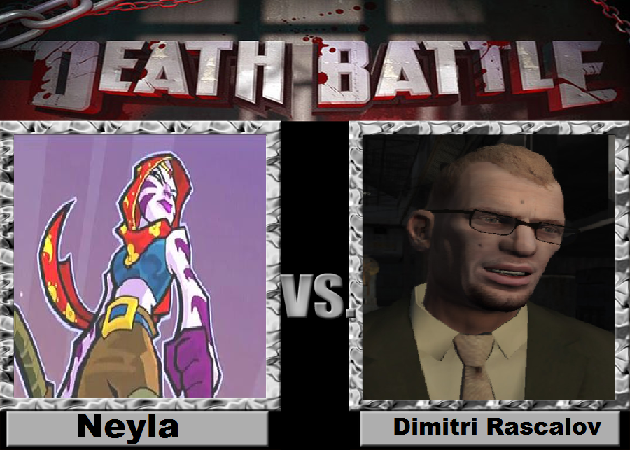 DEATH BATTLE: Constable Neyla vs Dimitri Rascalov by Jared789 on DeviantArt