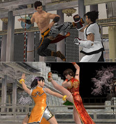 Jann Lee and Leifang vs Jin and Xiaoyu