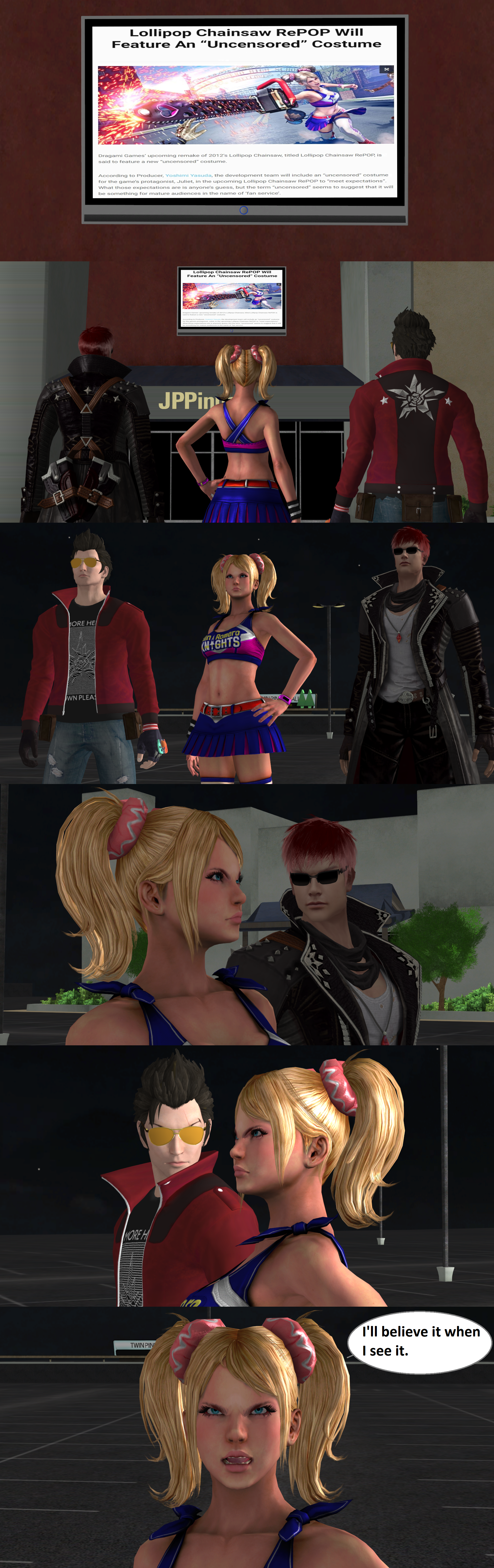 Lollipop Chainsaw remake dev says outfit for Juliet will be