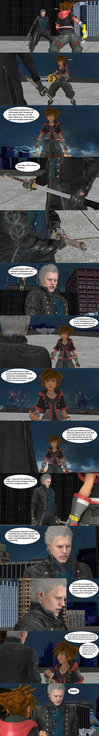 If Sora confronted Vergil (2-2)