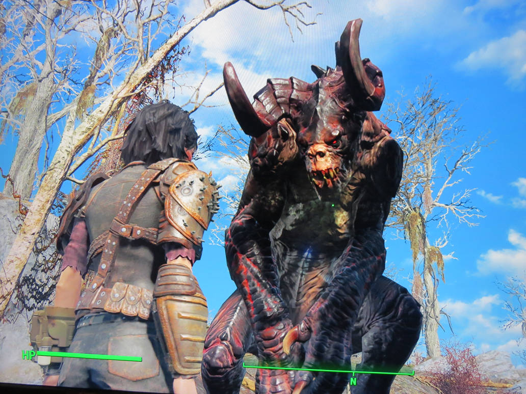 Deathclaw race fallout 4 фото 110
