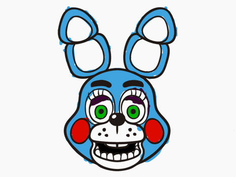 My bae toy Bonnie from fnaf2