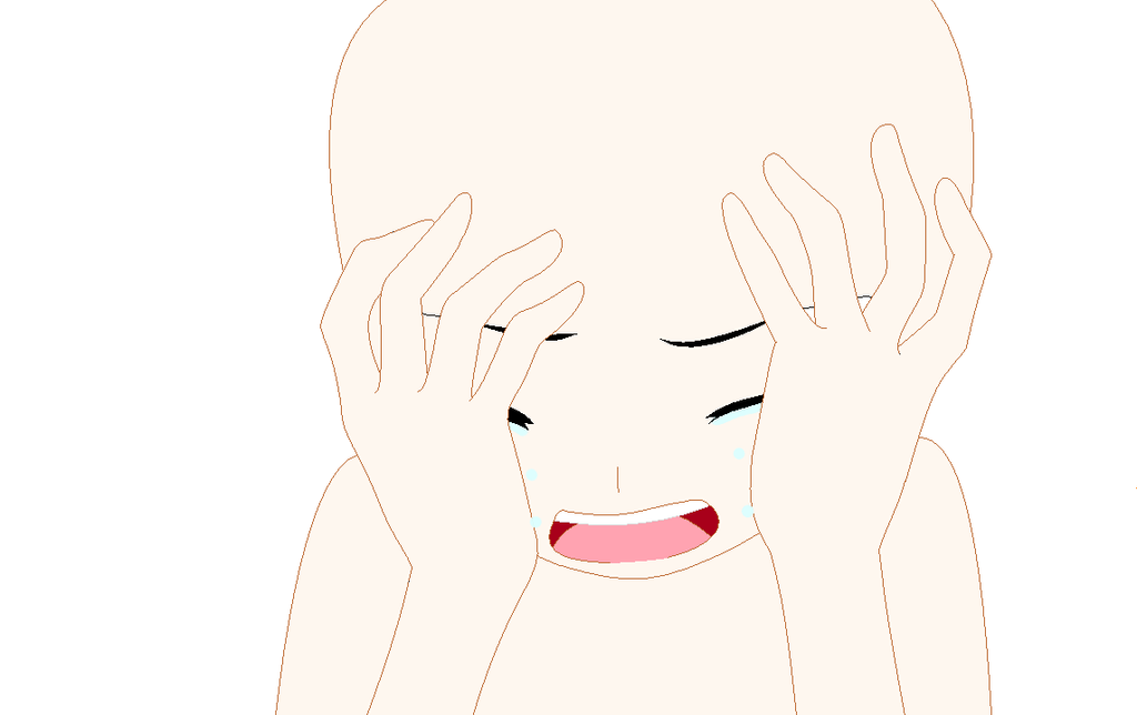 Embarrassed anime girl base