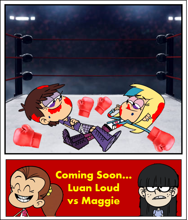 Boxing - Luna vs Sam - Double Knockout by CartoonFan2018 on DeviantArt