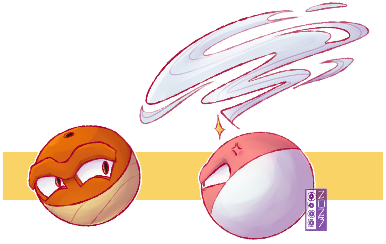 0100 Voltorb by dualcosmog on DeviantArt