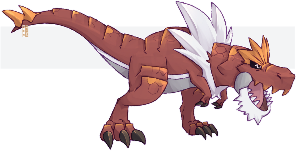 Pokemon 697 0697 Tyrantrum by dualcosmog on DeviantArt