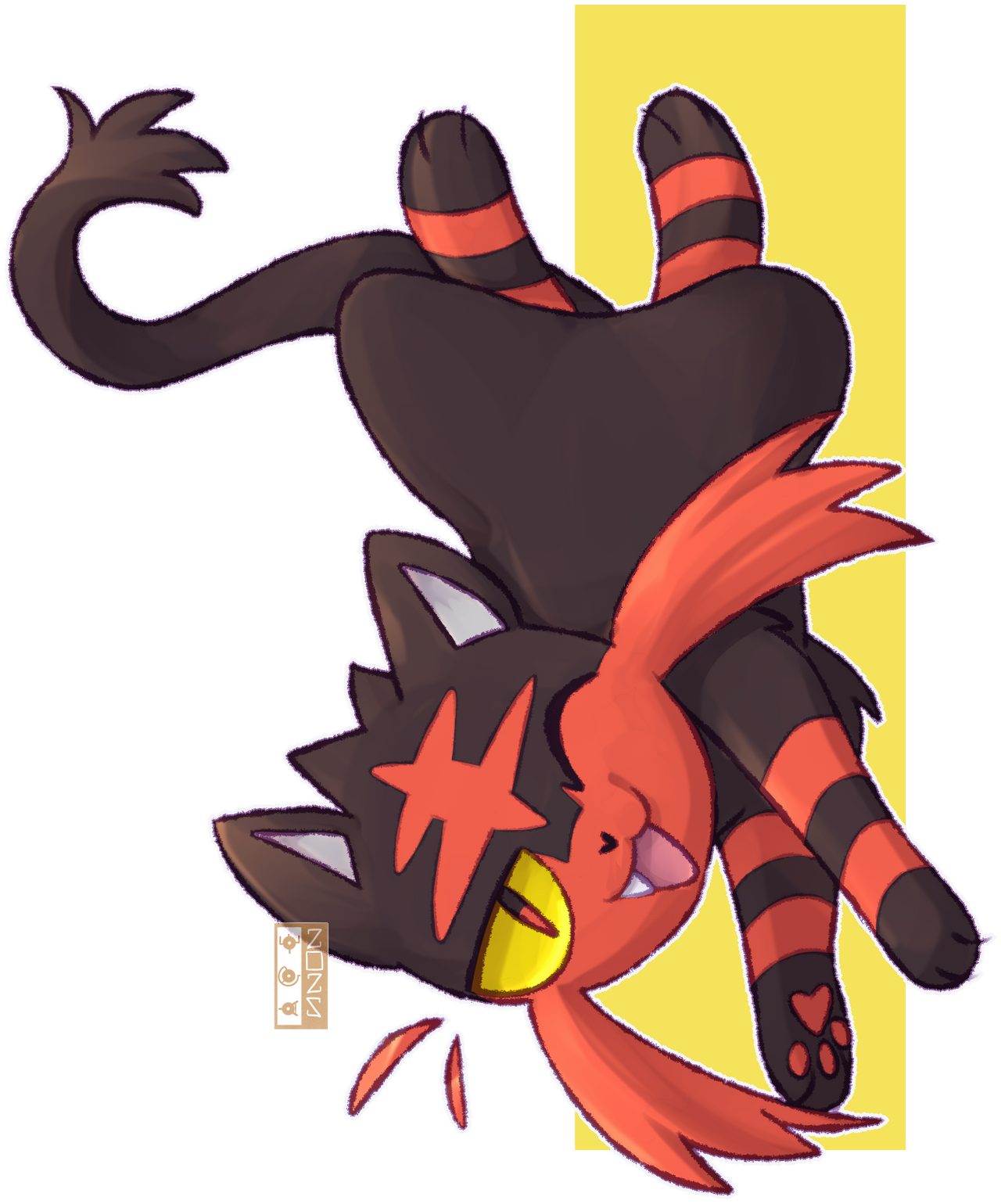 Litten Rumble 0725 Litten by dualcosmog on DeviantArt