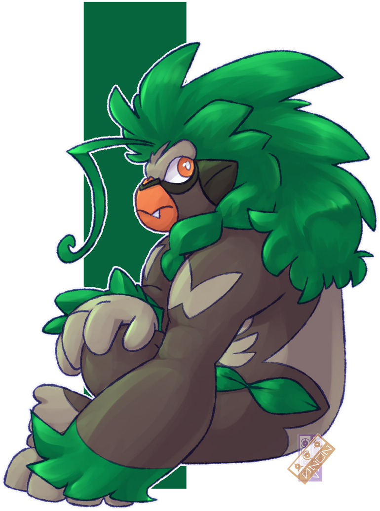 Marshtomp X Rillaboom 0812 Rillaboom by dualcosmog on DeviantArt