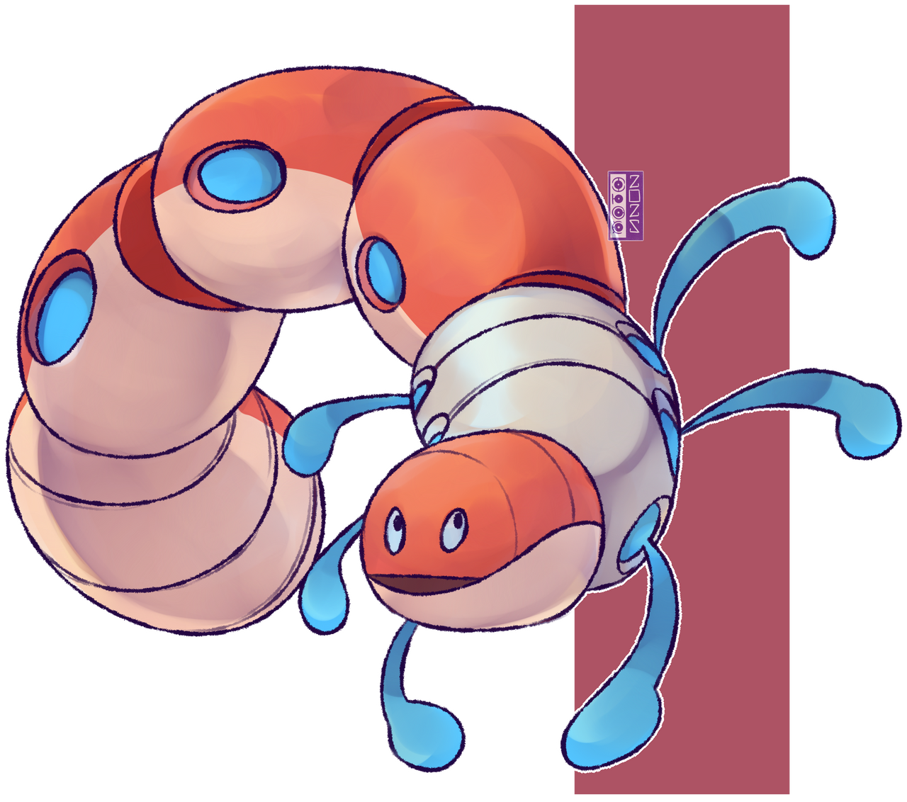 Orthworm With Out Shell 0968 Orthworm by dualcosmog on DeviantArt