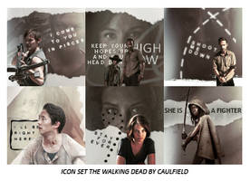 The Walking Dead icon set