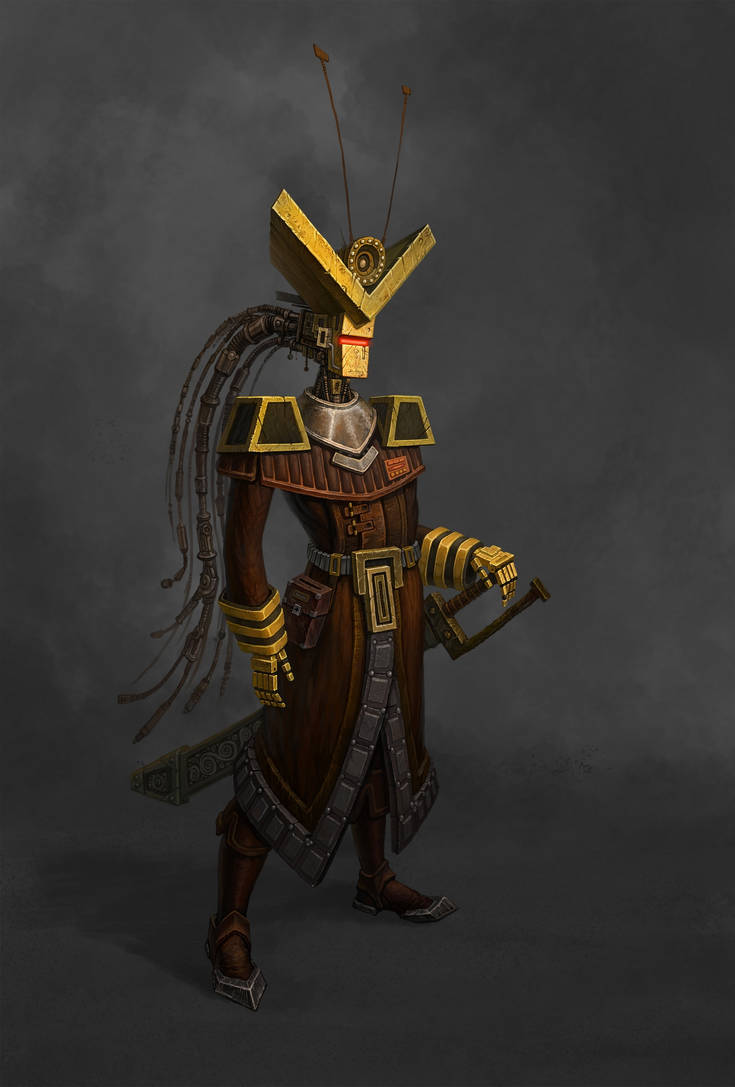 Techno Samurai by vershfedor on DeviantArt