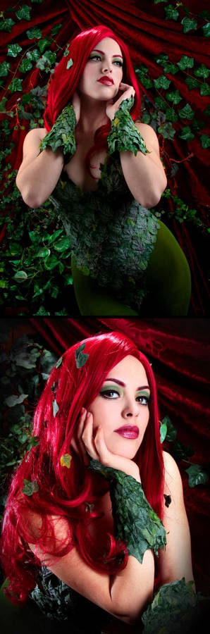 Poison Ivy cosplay by Nadya Sonika
