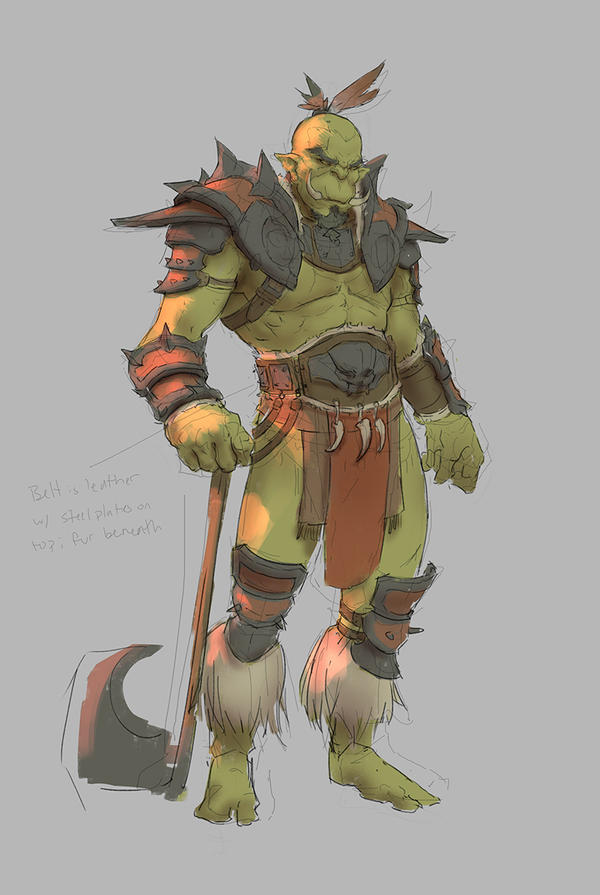 Orc 1 by Jaasif on DeviantArt