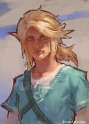 Breath of the Wild - Link Sketch II