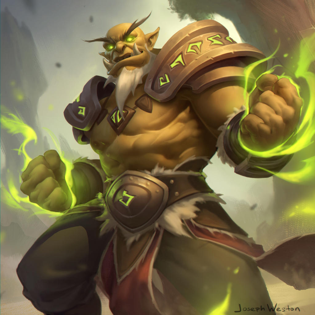 The Fel Kraug the Fel-Fist by Jaasif on DeviantArt