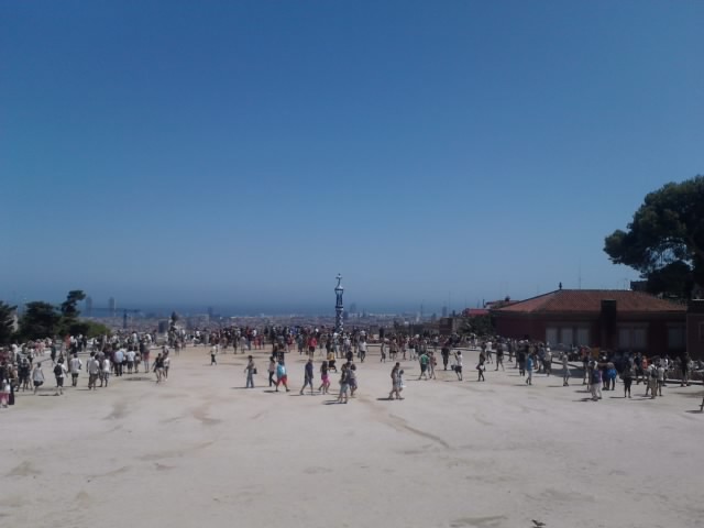 Gaudi's Park Guell, Barcelona