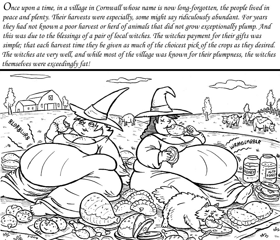 Commission: Totally Legit Cornish Folktale* 1