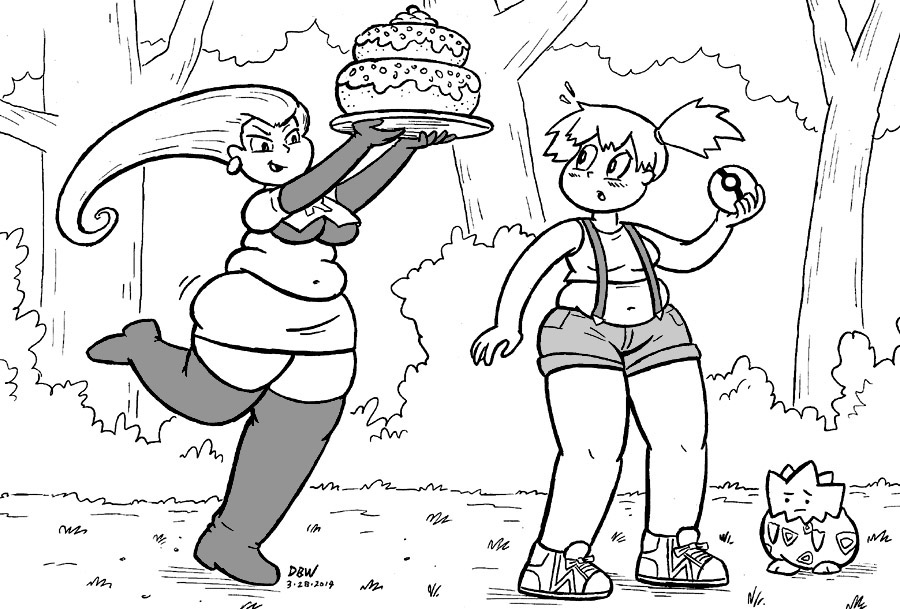 Commission: Jessie and Misty