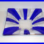 BlueWhite glass bowl