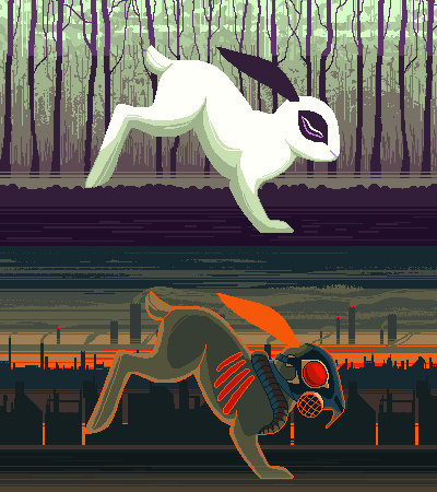 rabbits by 6VCR on DeviantArt