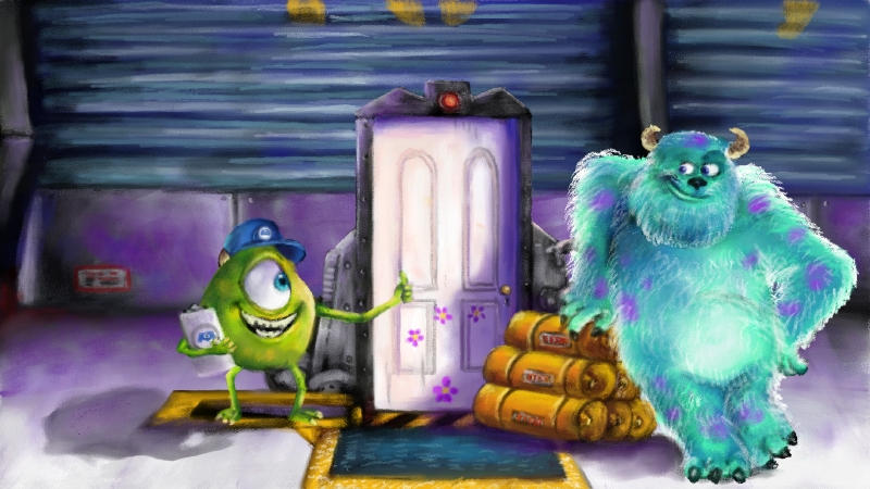 Monsters inc. by nintendoorama on DeviantArt