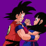 Chi chi and Goku