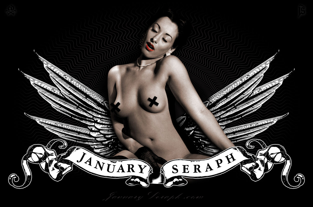 January Seraph Myspace Graphic