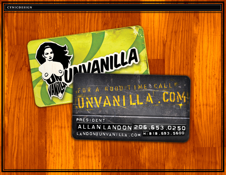 Cards : Unvanilla, Inc. by cynicdesign