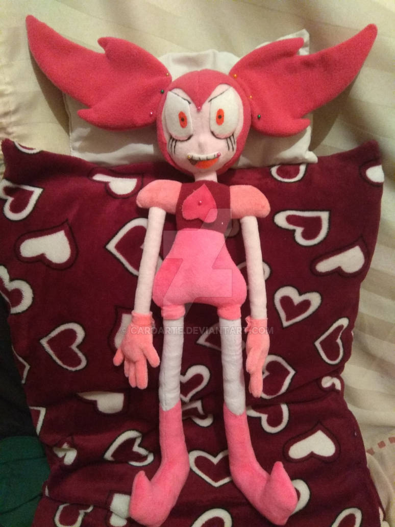 Spinel Puppet W.I.P Spinel plush. for sale by caroarte on DeviantArt