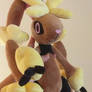 Mega Lopunny custom plush 