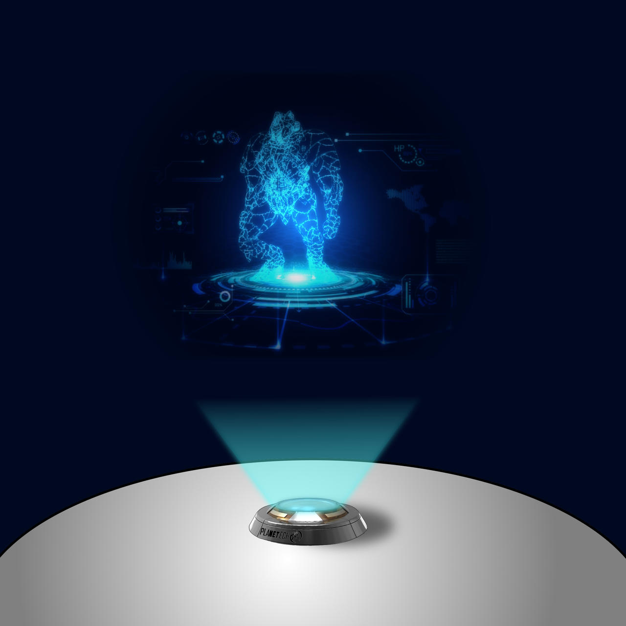 Hologram emitter test (updated) by WildSpaceSaga on DeviantArt