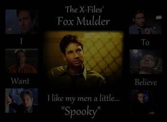 Spooky Mulder by VampObsessed