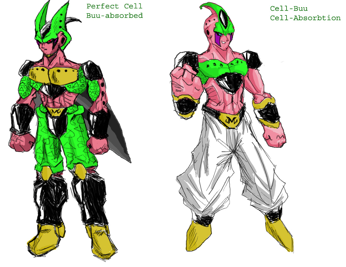 Cell Buu Blah Testing 1 2 By Dskemmanuel On Deviantart