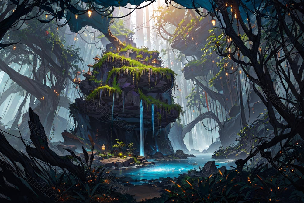 Land Deviantart Landscape5 by roriandart on DeviantArt