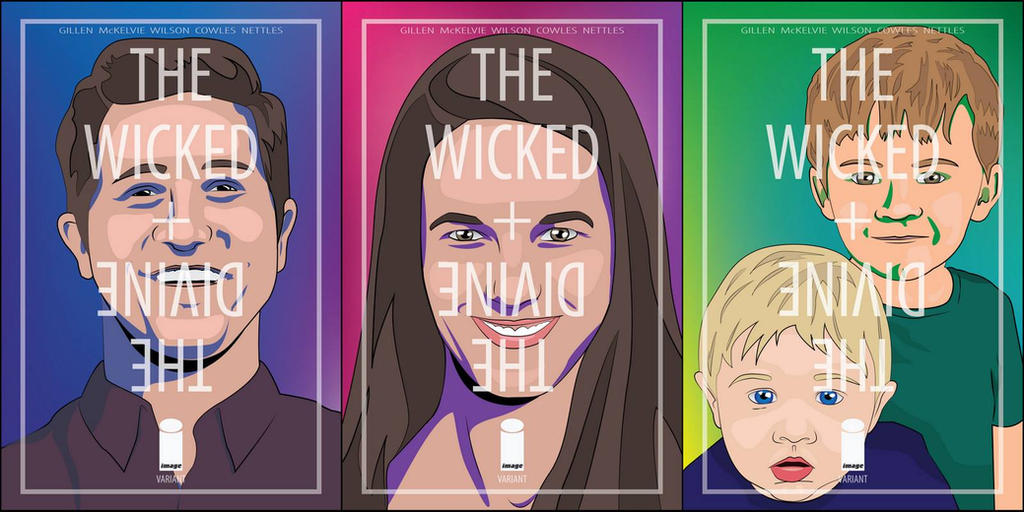 The Wicked + The Divine custom covers