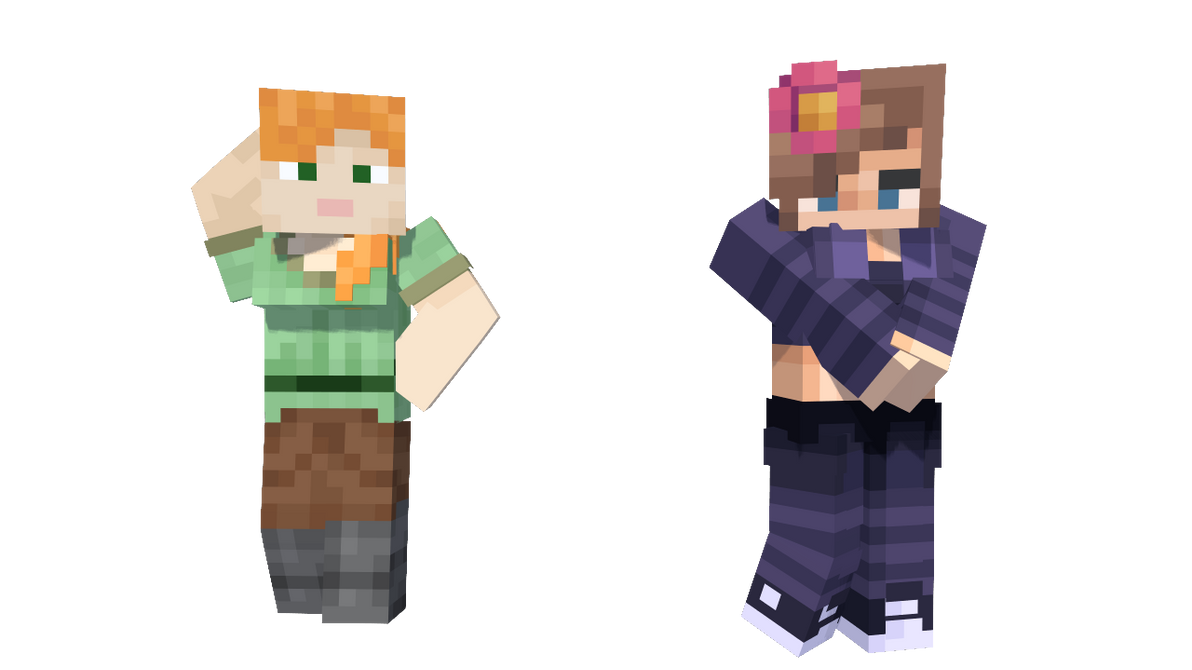 My first female model by MinecraftKidnaperMan on DeviantArt