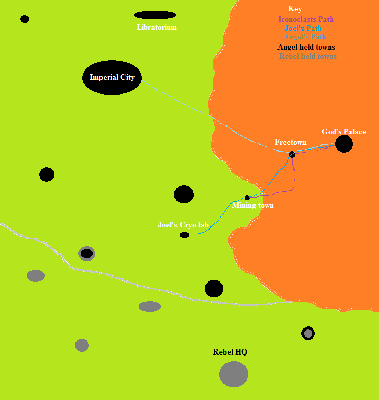 Map of Iconoclasts World