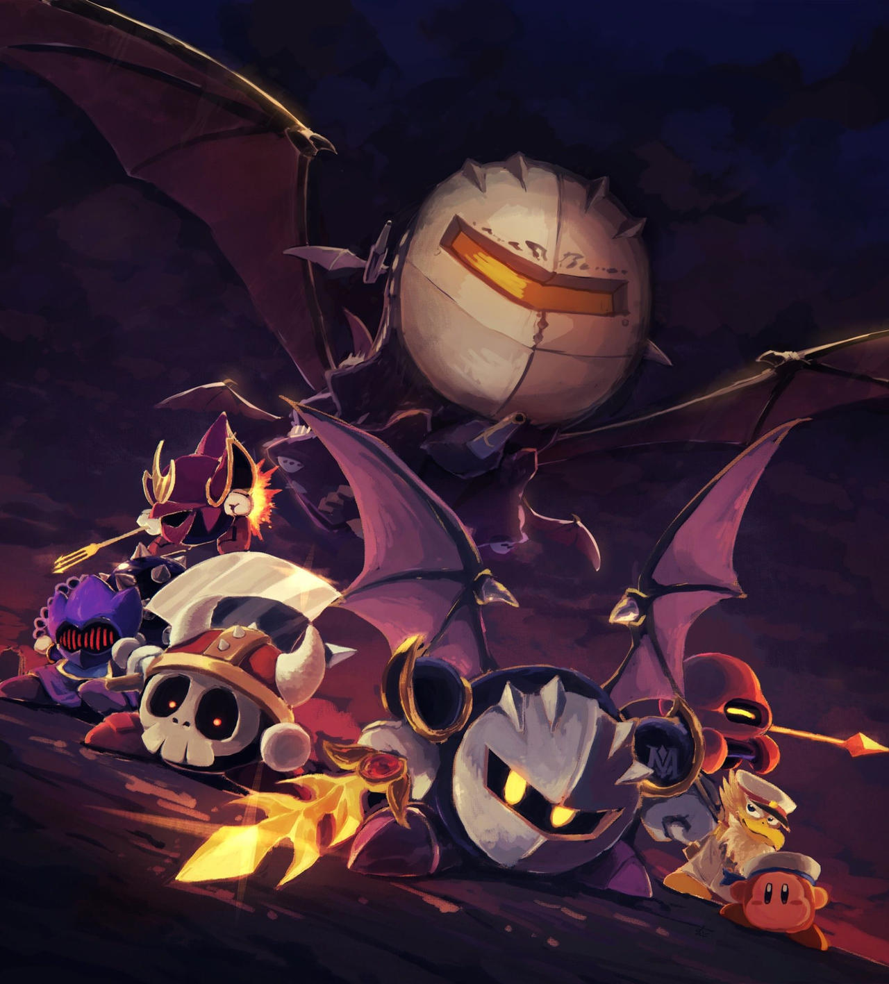 Meta Knight Rug Meta Knight's Revenge by CaydenParadis on DeviantArt