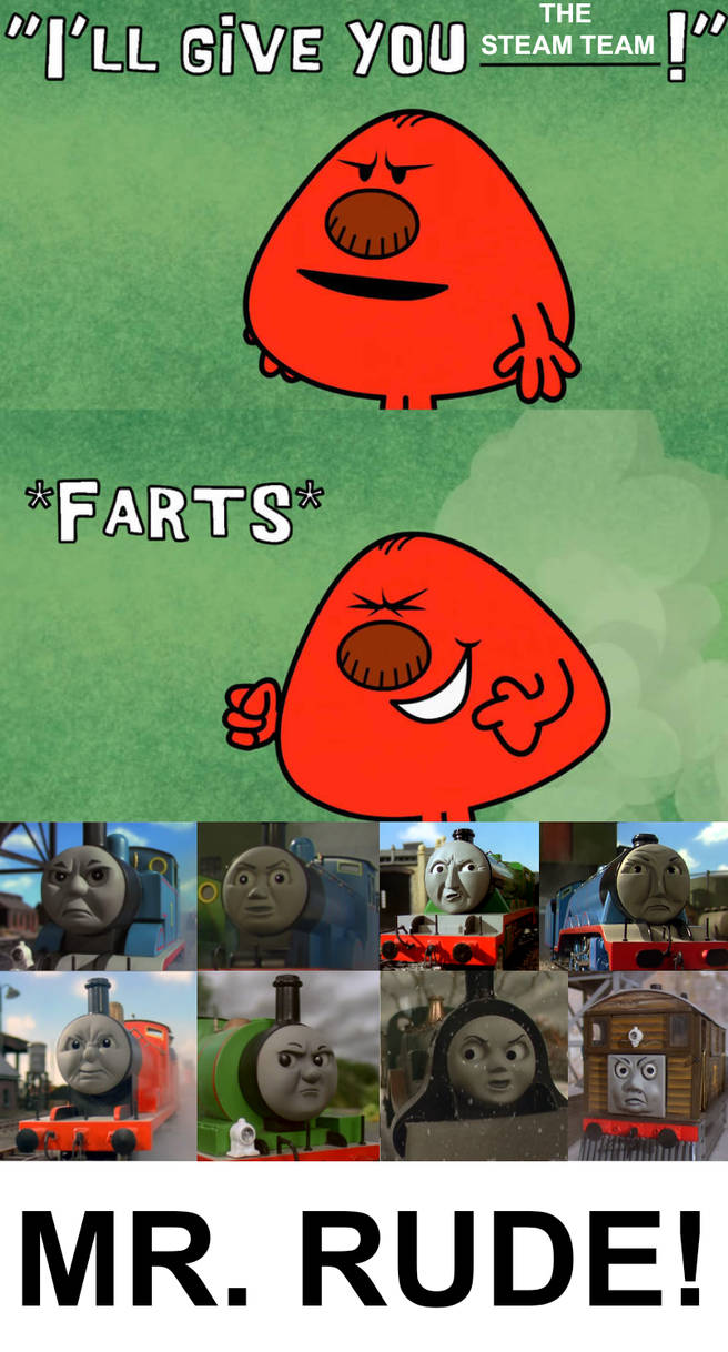 The steam team says Mr. Rude by IsmaelDiaz on DeviantArt