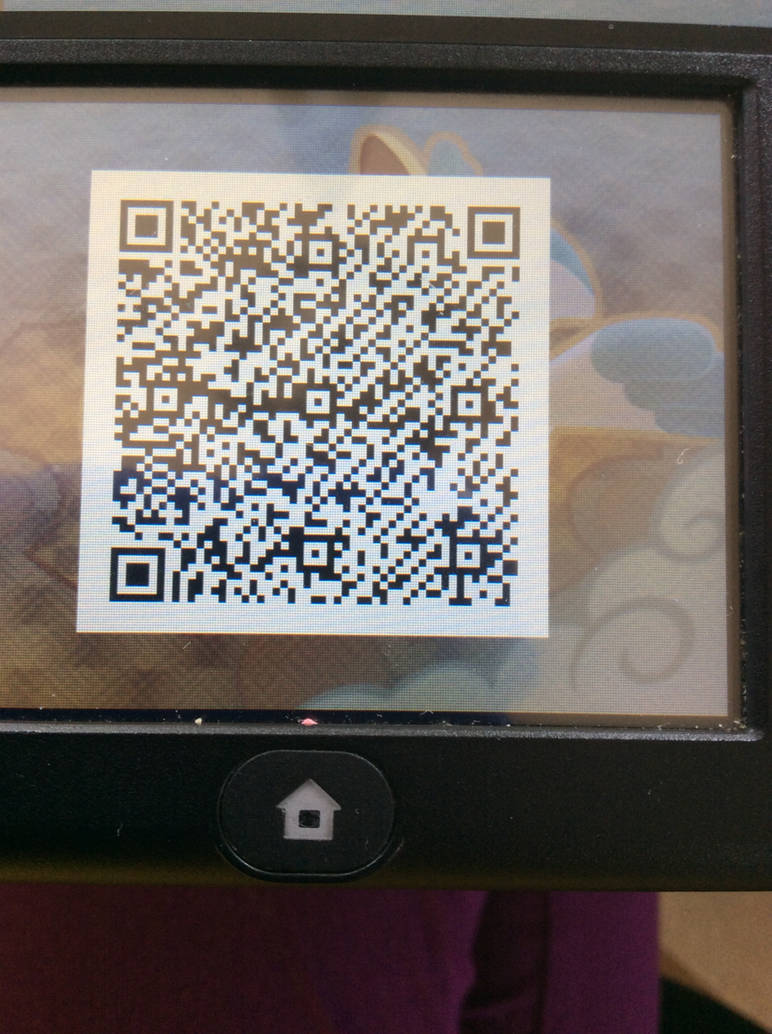 Pokemon Super Mystery Dungeon Rescue QR Code by Miko-The-Fox on