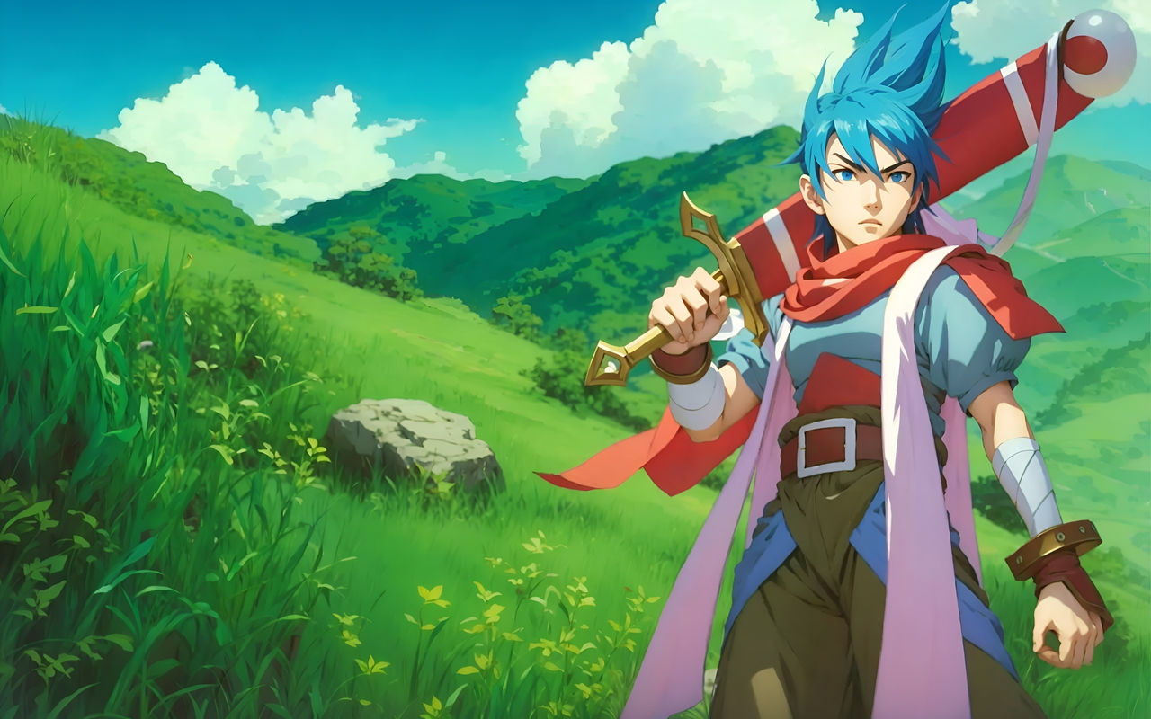 Breath of Fire 3 - Ryu by rsignal on DeviantArt