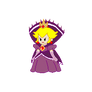 The Shadow Queen possessing paper Peach